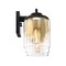 Designers Fountain Gatsby 24 in. 3-Light Matte Black Vanity Light with Gold Ombre Shades for Bathrooms D306M-3B-MB - alternate 2